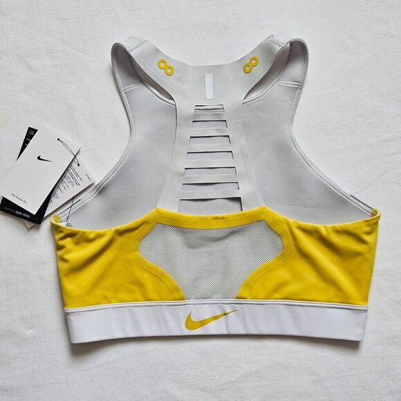 NWT NIKE Dri-FIT Sports Bra Womens MEDIUM Swoosh AIR MAX MediumSupport   $80 - Picture 7 of 15